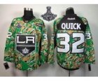 nhl jerseys los angeles kings #32 quick camo[2014 Stanley cup champions]