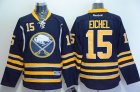 Buffalo Sabres #15 Jack Eichel Navy Blue Stitched NHL Jersey