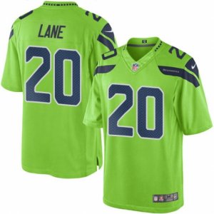 Youth Nike Seattle Seahawks #20 Jeremy Lane Limited Green Rush NFL Jersey