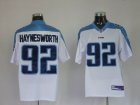 nfl tennessee titans #92 haynesworth white
