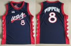 USA #8 Scottie Pippen Navy Dream Team III Jersey
