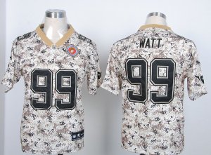 Nike NFL Houston Texans #99 J.J. Watt camo Jerseys(Elite)
