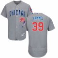 Men's Majestic Chicago Cubs #39 Jason Hammel Grey Flexbase Authentic Collection MLB Jersey