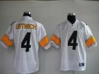 nfl pittsburgh steelers #4 leftwich white