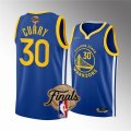 Warriors #30 Stephen Curry Blue 2022 NBA Finals Nike Swingman Jersey