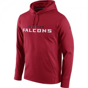 Atlanta Falcons Nike Circuit Wordmark Essential Performance Pullover Hoodie Hoodie Red