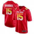 Nike AFC Chiefs #15 Patrick Mahomes Red 2019 Pro Bowl Game Jersey