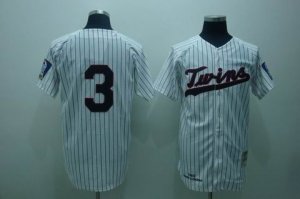 mlb minnesota twins #3 killebrew m&n white(black strip)