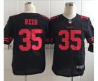 nike nfl jerseys san francisco 49ers #35 reid black[Elite]