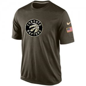 Mens Toronto Raptors Salute To Service Nike Dri-FIT T-Shirt