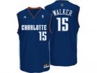 nba Charlotte Bobcats #15 Kemba Walker blue Revolution 30 Jerseys