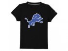 nike detroit lions sideline legend authentic logo youth T-Shirt black