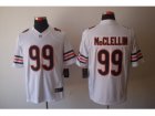 Nike NFL Chicago Bears #99 Shea McClellin White Jerseys(Limited)