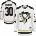 Mens Reebok Pittsburgh Penguins #30 Matt Murray Authentic White 2014 Stadium Series NHL Jersey