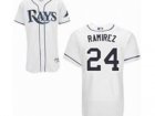 MLB Tampa Bay Rays #24 Manny Ramirez Jersey white