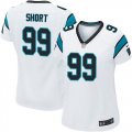 Women Nike Carolina Panthers #99 Kawann Short white jerseys