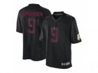 Nike jerseys washington redskins #9 jurgensen black[Impact Limited]