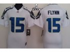 2015 Super Bowl XLIX Nike Women nfl Seattle Seahawks #15 Matt Flynn white jerseys