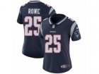 Women Nike New England Patriots #25 Eric Rowe Vapor Untouchable Limited Navy Blue Team Color NFL Jersey