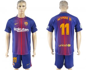 2017-18 Barcelona 11 NEYMAR JR Home Soccer Jersey