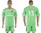 2017-18 Arsenal 13 OSPINA Green Goalkeeper Soccer Jersey