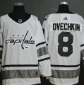 Capitales #8 Alexander Ovechkin White 2019 NHL All-Star Game