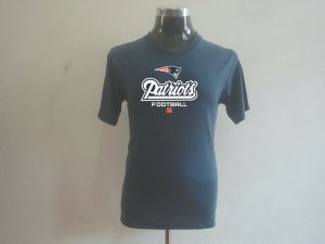 New England Patriots Big & Tall Critical Victory T-Shirt Grey