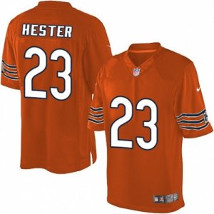 Mens Nike Chicago Bears #23 Devin Hester Limited Orange Alternate NFL Jersey