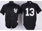 MLB 2012 Jersey New York Yankees #13 Alex Rodriguez Black