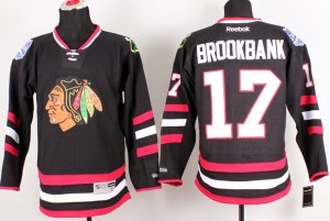 NHL Chicago Blackhawks #17 BROOKBANK black [2014 winter classic]