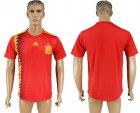 Spain Home 2018 FIFA World Cup Thailand Soccer Jersey