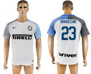 2017-18 Inter Milan 23 RANOCCHIA Away Thailand Soccer Jersey