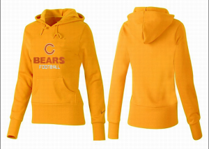 Women Chicago bears Logo Pullover Hoodie-116