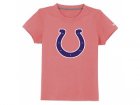 nike indianapolis colts sideline legend authentic logo youth T-Shirt pink