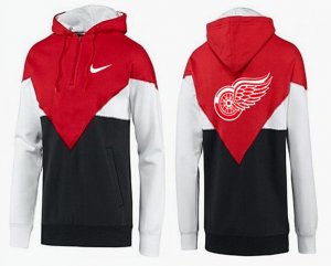 NHL Detroit Red Wings Logo Pullover Hoodie 10