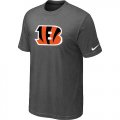 Cincinnati Bengals Sideline Legend Authentic Logo T-Shirt Dark grey