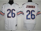 Nike NFL Chicago Bears #26 Tim Jennings white Jerseys(Elite)