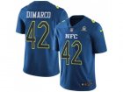 Youth Nike Atlanta Falcons #42 Patrick DiMarco Navy Stitched NFL Limited NFC 2017 Pro Bowl Jersey