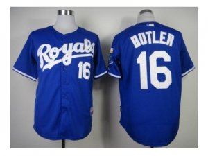 mlb jerseys kansas city royals #16 butler blue[butler]