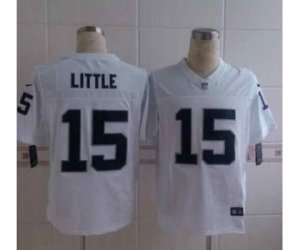 Nike oakland raiders #15 flynn white jerseys[game]