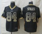 Nike New Orleans Saints #84 Stills Black Jerseys(Drift Fashion Elite)