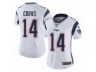 Women Nike New England Patriots #14 Brandin Cooks Vapor Untouchable Limited White NFL Jersey