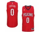 Mens New Orleans Pelicans #0 DeMarcus Cousins adidas Red Player Swingman Jersey