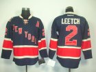 NHL Jerseys New York Rangers #2 Leetch Dark dk blue