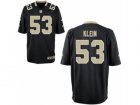 Nike New Orleans Saints #53 A.J. Klein Game Black Team Color NFL Jersey