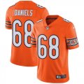 Nike Bears #68 James Daniels Orange Color Rush Limited Jersey