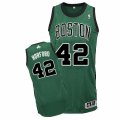 Mens Adidas Boston Celtics #42 Al Horford Authentic Green(Black No.) Alternate NBA Jersey