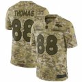 Mens Nike Denver Broncos #88 Demaryius Thomas Limited Camo 2018 Salute to Service NFL Jersey