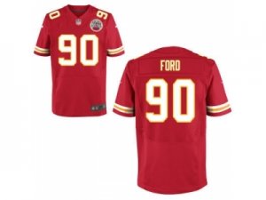 Nike jerseys kansas city chiefs #90 ford red[Elite]