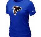 Women Atlanta Falcons Blue T-Shirts